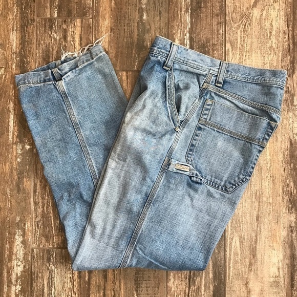 Premium Vintage Denim Tommy Hilfiger carpenter painters jeans size 32 - Picture 2 of 10